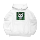 rapis88のやきもち白虎 Big Hoodie