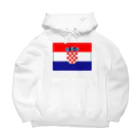 お絵かき屋さんのクロアチアの国旗 Big Hoodie