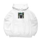 AI妖怪大図鑑の水たまり妖怪　ちゃぷらん Big Hoodie