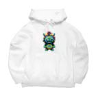 AI妖怪大図鑑の毛糸妖怪　アムヤン Big Hoodie