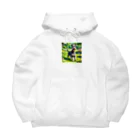 Keeiiのお散歩×ミニチュアシュナウザー Big Hoodie