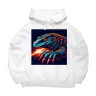 Mayatoramanのサルバトールモニター　モニター Big Hoodie