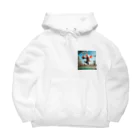 マシャのｐちゃんの冒険 Big Hoodie