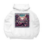 ドット屋のドット絵 新しい世界 Big Hoodie