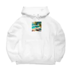 SWQAのビーチ Big Hoodie