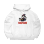 Stylo Tee Shopのネクロマンサーのネコさんのカレーパーティー Big Hoodie