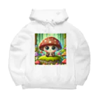 Rio58の癒し系キノコ可愛いグッズ Big Hoodie