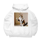 shadowshadowの三毛猫 Big Hoodie