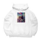 幻想ラボの「ガラスの次元を越える旅」 Big Hoodie