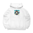 YFCのサングラスをかけたワイルドなペンギン③ Big Hoodie