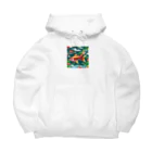 yukki1975のピクセルアートの5月 Big Hoodie