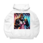 kellustratorのキャバゴリラ Big Hoodie