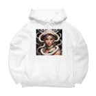 タカヤマ・サイトの魅惑の視線・ブリリアントコントラスト Big Hoodie