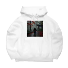 中村マコトの雨の中の侍2 Big Hoodie