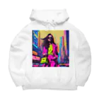 lyscollectionのキャリアウーマン Big Hoodie