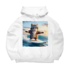 Creation CATの波乗りCAT Big Hoodie