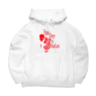 『NG （Niche・Gate）』ニッチゲート-- IN SUZURIのHow Deep Is Your Love（赤） Big Hoodie