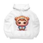 sallysanaのジッパーまんまるベイビー Big Hoodie