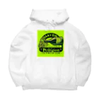 BABYLON  Channel　aiのドンペリ　骸骨　蛍光グリーン Big Hoodie