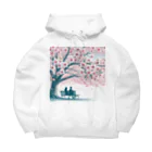 Rパンダ屋の「春風景グッズ」 Big Hoodie