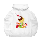 日下田のフォーリングプリンアラモード Big Hoodie