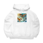 momonekokoの異世界の戦い Big Hoodie