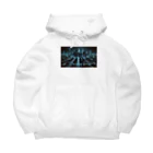 ETOWA_TOWAの未来都市の停電 Big Hoodie