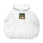 ぴよぴよショップの森の白雪姫 Big Hoodie