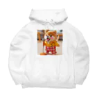 dcgnori／ワンコ画像の歌うワンコ、１ Big Hoodie