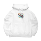 YFCのティータイムを楽しむラッコ① Big Hoodie