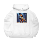 No Horse No Lifeのドット絵歌うウマノスケ君 Big Hoodie