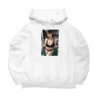 kura111のスポーツ女子 Big Hoodie