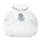 2216studioのわーい、夏だよー！のフレブルちゃん。 Big Hoodie