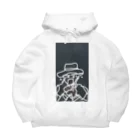 noimageの帽子なボーイ Big Hoodie