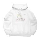 ぽこじろう雑貨店  mili mili (ミリミリ)のチンチラ星の王子様 Big Hoodie