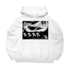 入り江わにアナログ店の人魚と天使と白い薔薇 Big Hoodie