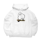 ぺちぺち工房 Pechi Pechi Atelierのしまえなが Big Hoodie