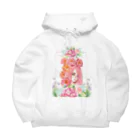 🌼*ﾟがーべらめらん*ﾟ🌼のピオニーv2 Big Hoodie