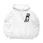 SHIROKOARAのそば屋タヌキくん Big Hoodie