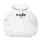 おおやけハジメのNode.jsグッズ ビッグシルエットパーカー