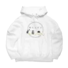 豆大福のフレンチブルドッグの豆大福 Big Hoodie