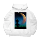 HOLLYWOOD-HIROの五重塔＆UFO Big Hoodie