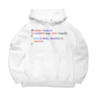 しょーたのC言語 Hello World Big Hoodie