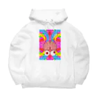 ____knkredの脳　活性化 Big Hoodie