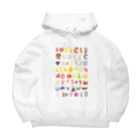 サタケシュンスケ｜イラストレーターの長男の絵（ALPHABET） Big Hoodie