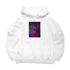 jack-jackのtrnsk ホラークロスロゴ Big Hoodie