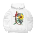 ムラマス カツユキの『近景の金鶏に聞けい』 Big Hoodie