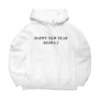 hikikomoriのHAPPY NEW YEAR REIWA 2 ビッグシルエットパーカー