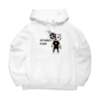 麦畑のバレーボール選手(顔面レシーブ) Big Hoodie