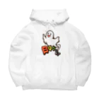 Cɐkeccooのおばけちゃんばぁ!(Boo!ゴースト)カラフル Big Hoodie